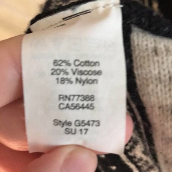 Madewell XS fringe tank top Aztec boho black - Picture 8 of 8